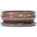 26 cm - Vaso Subarasi Rame con sottovaso Ceramica - 34,90 €