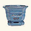 21 cm - Vaso per Orchidee 100 Blu & Senape - 27,90 €