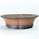 20,5 cm - Vaso Esagonale Lotus Gres Giapp. - 19,80 €