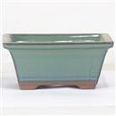 14 cm - Vaso Mame Verde Gres Giapp. (anche usato) - 9,90 €