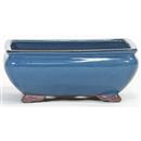 25 cm - Vaso Rieki Blu & Avorio Ceramica - 27,90 €