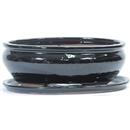 26 cm - Vaso Subarasi Blu con sottovaso Ceramica - 34,90 €