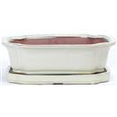 31 cm - Vaso Tanuki Avorio con sottovaso Ceramica - 49,00 €