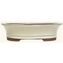30 cm - Vaso Yama Avorio & Verde Ceramica Economy - 21,90 €
