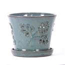 19,5 cm -Vaso per Orchidee 192 Blu/Verde - 29,80 €