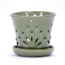 19 cm - Vaso per Orchidee 135/7 Verde - 29,80 €