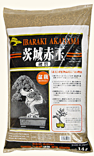 Akadama Hard Quality Ibaraki 2/5 Mm (2 Sacchi Da 10 Kg/14 Lt) - Substrato Professionale Per Bonsai